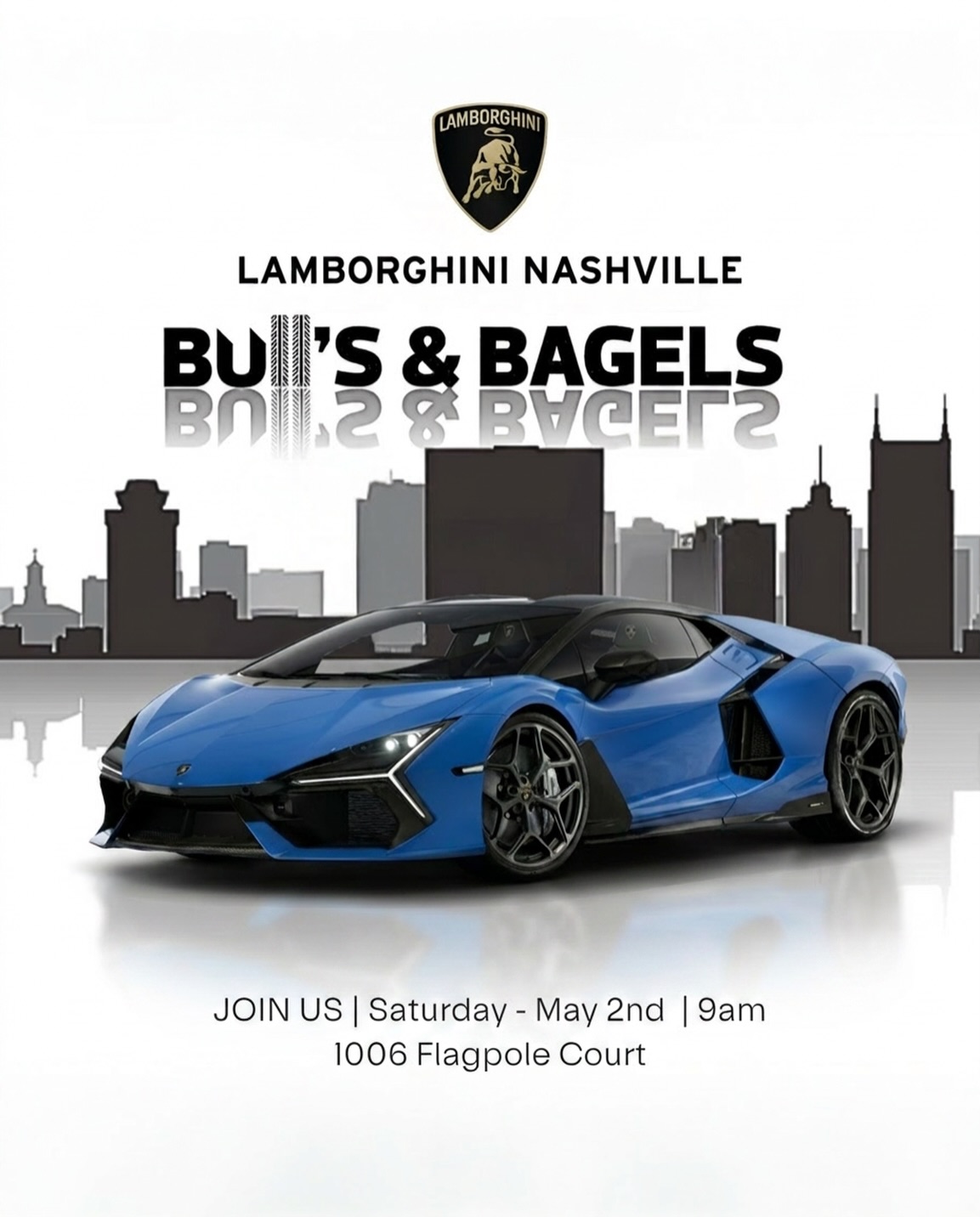 Lamborghini Nashville — Bulls & Bagels