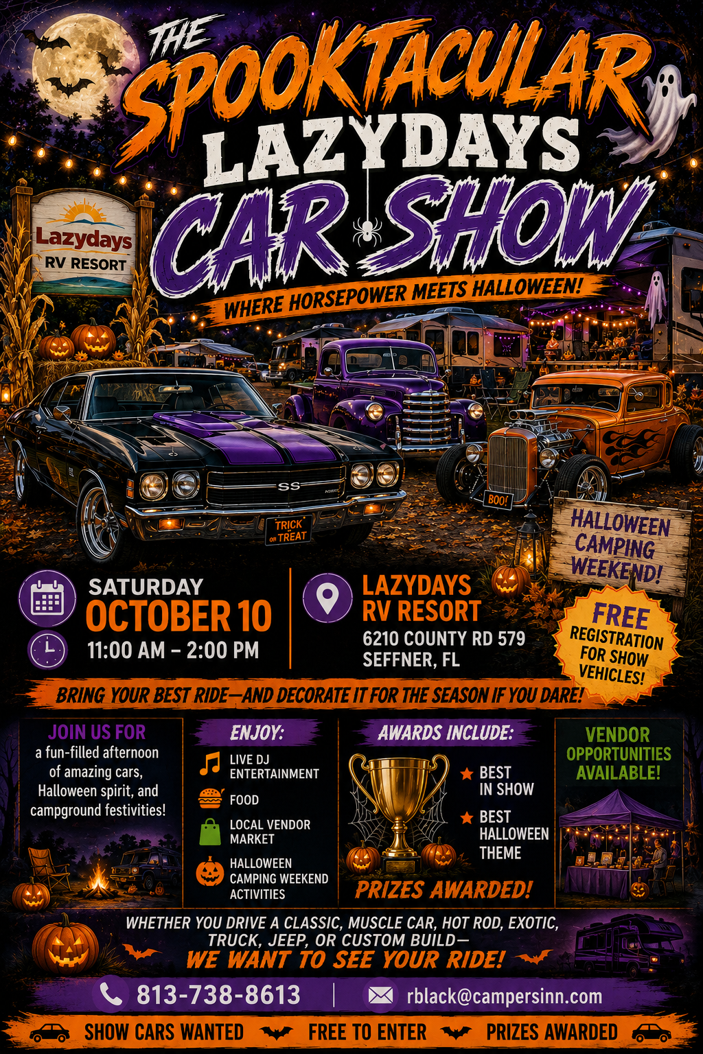 Lazydays Spooktacular Car Show