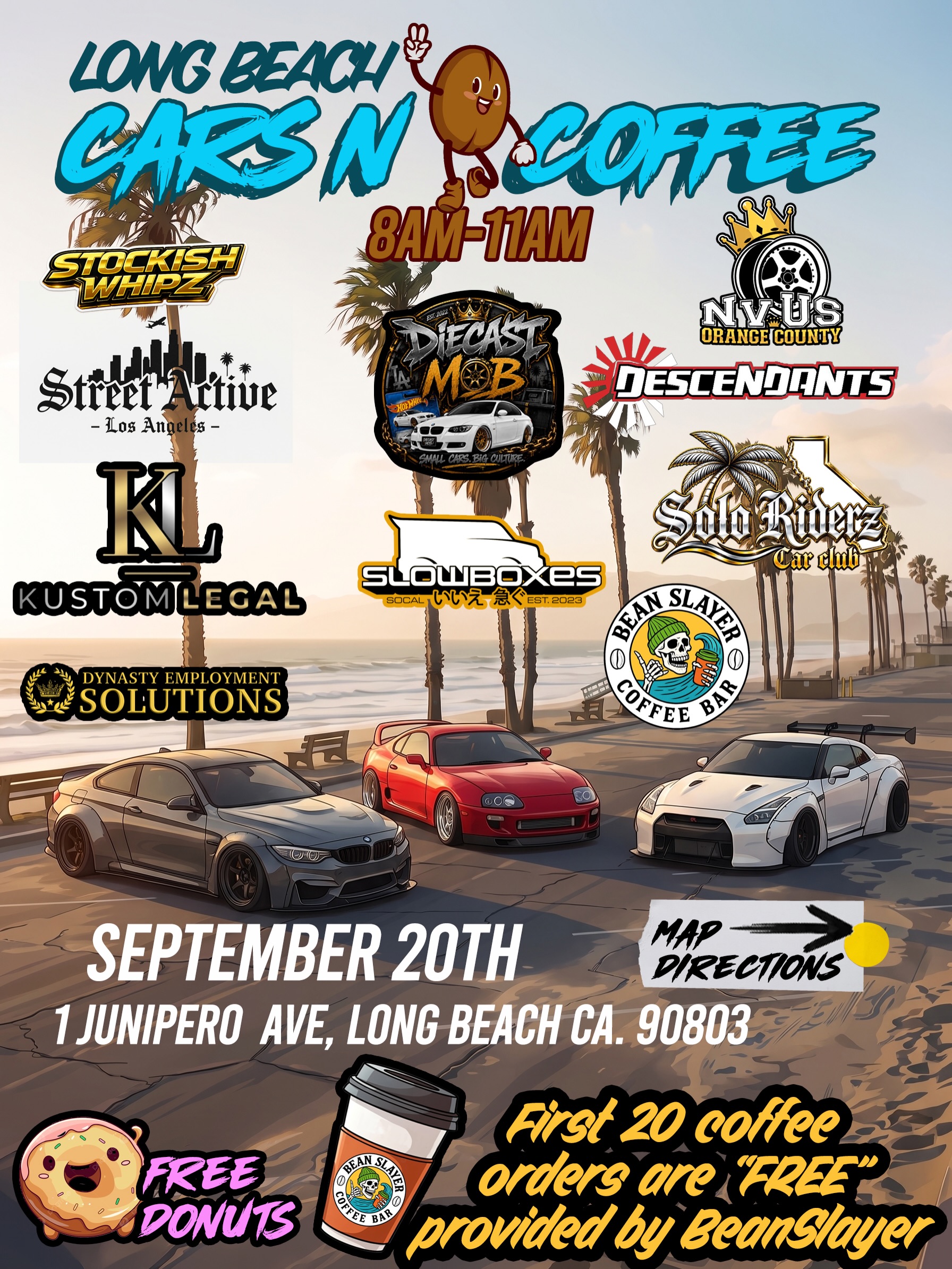Long Beach Cars N' Coffee