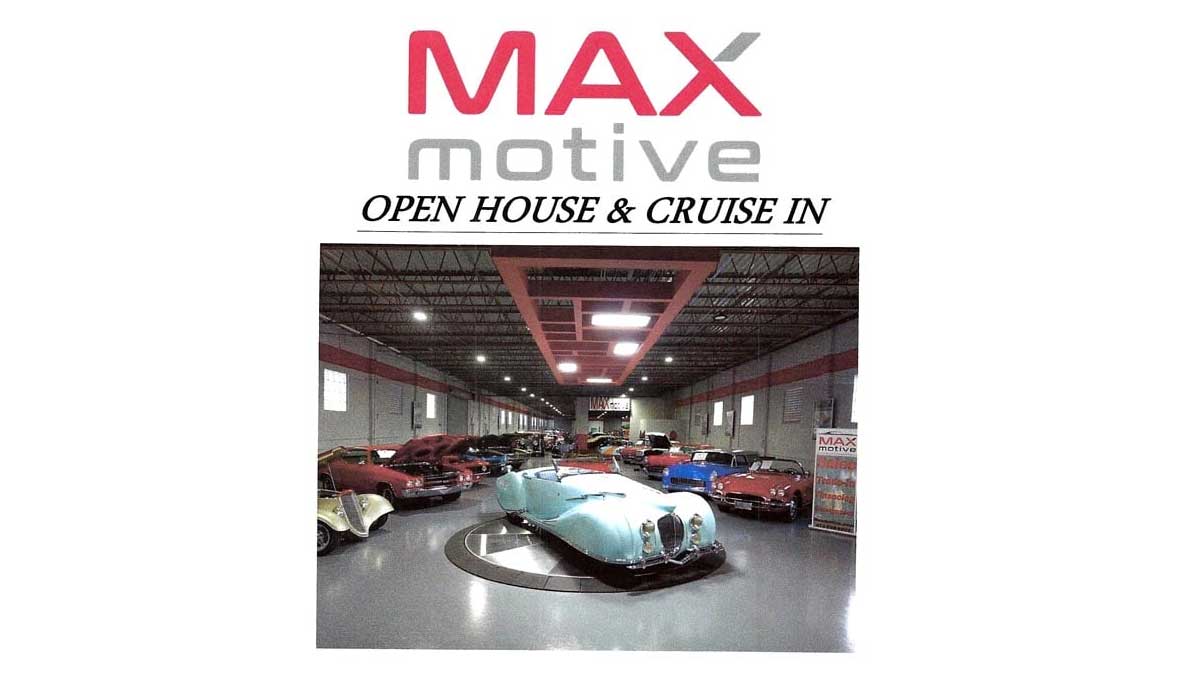 Max Motive Open House & Cruise In