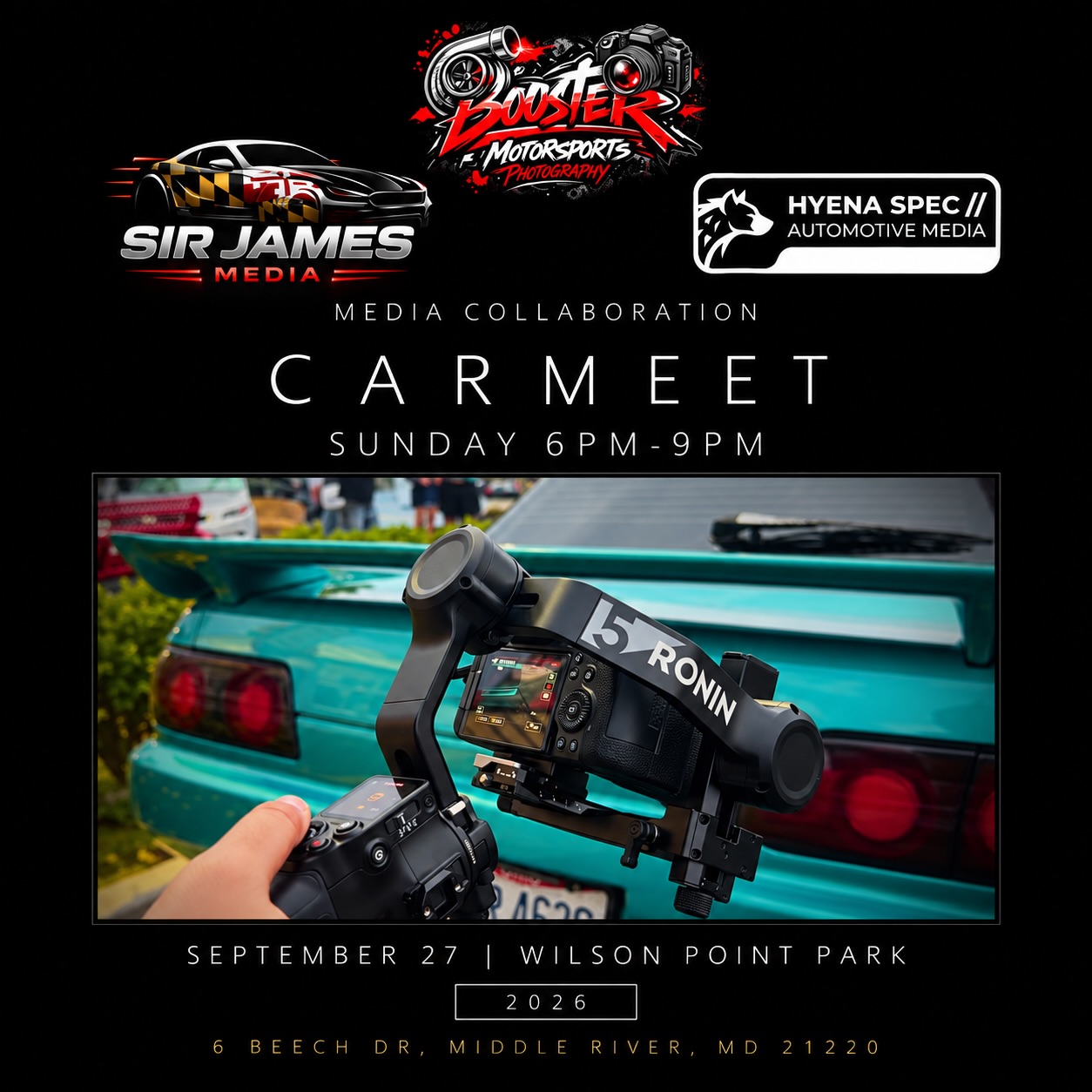Media Collaboration Car Meet