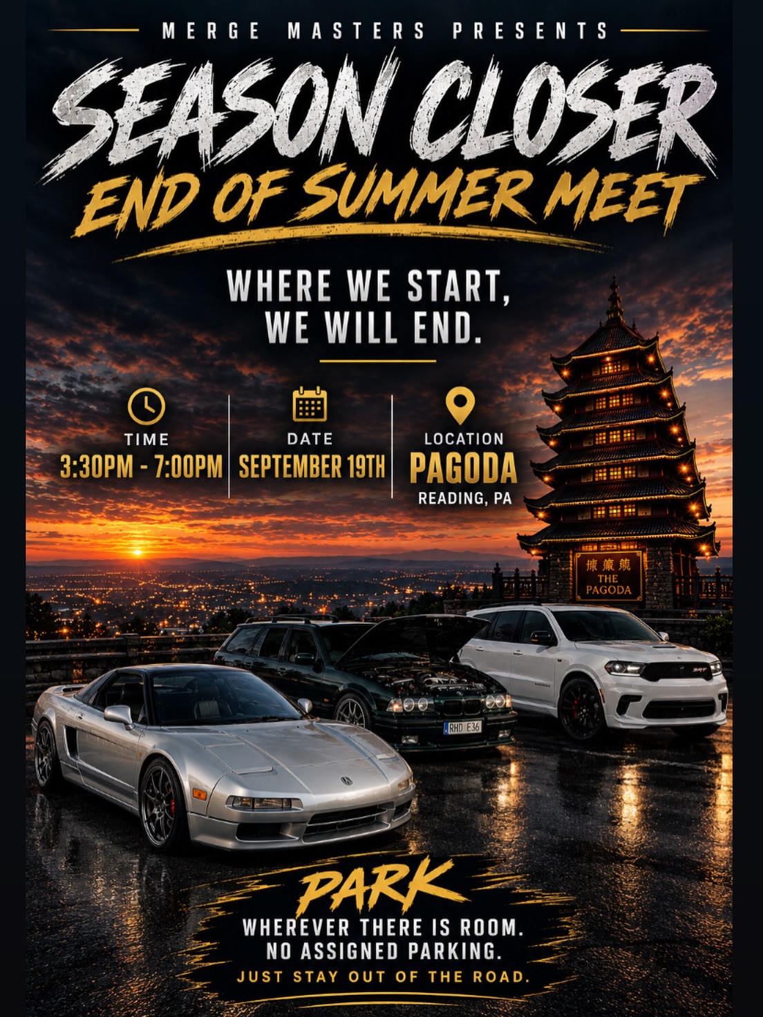 Merge Masters End of Summer Season Closer