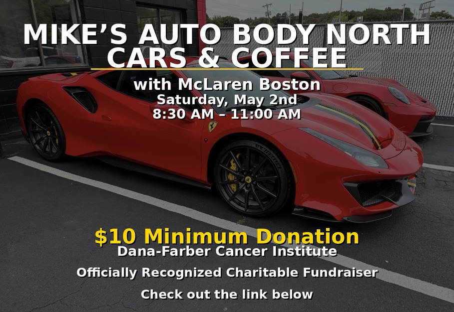 Mike's Auto Body North × McLaren Boston Cars & Coffee