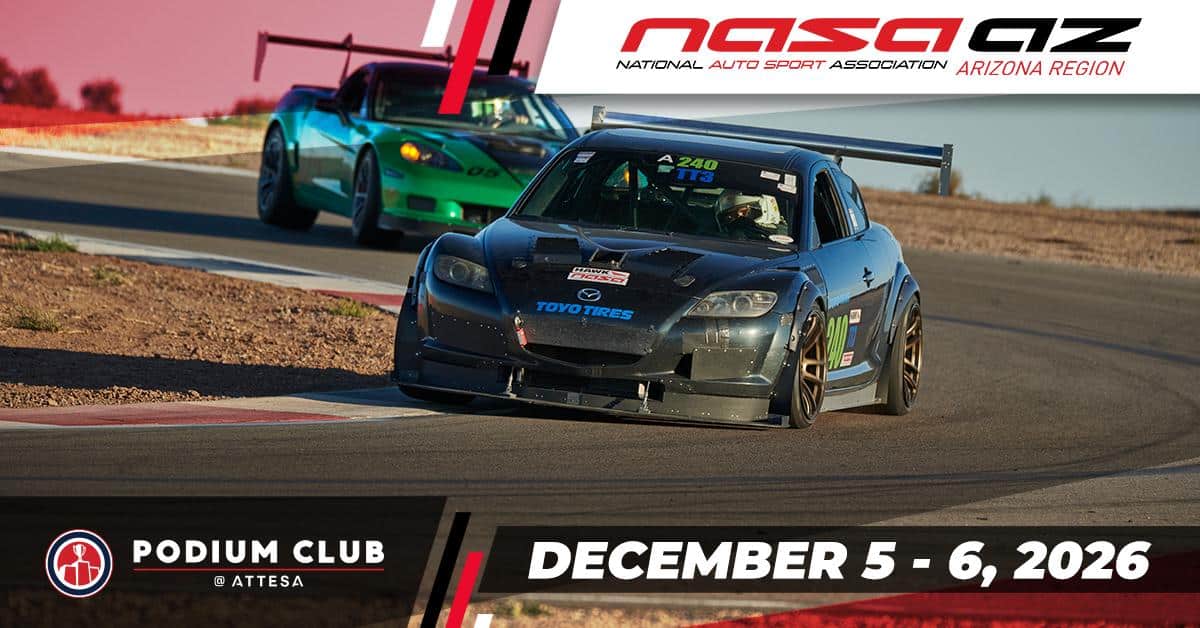NASA Arizona: Podium Club at Attesa