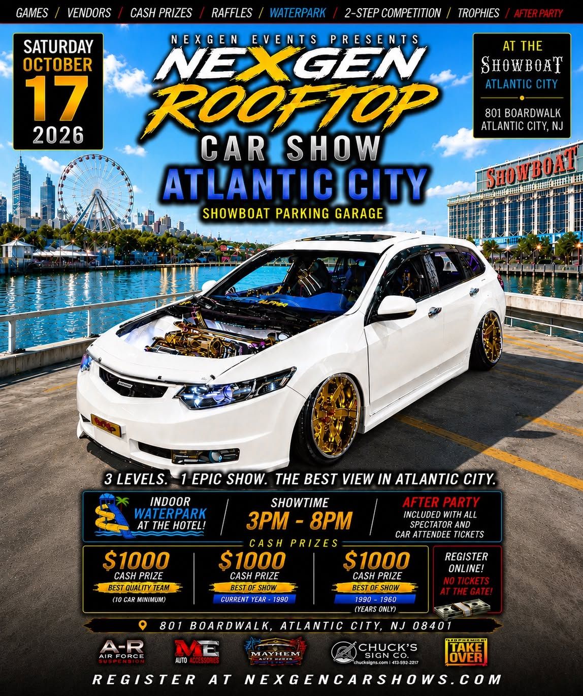 NEXGEN ROOF TOP CAR SHOW (ATLANTIC CITY)