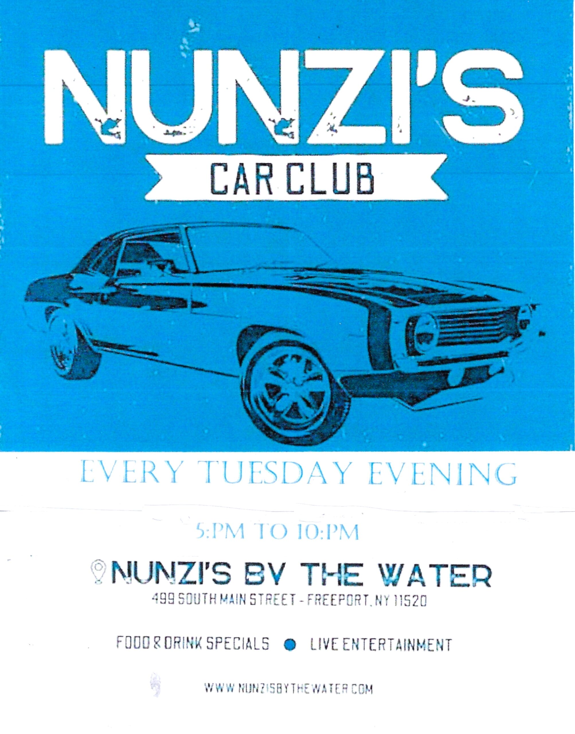 Nunzi's Car Club Cruise In