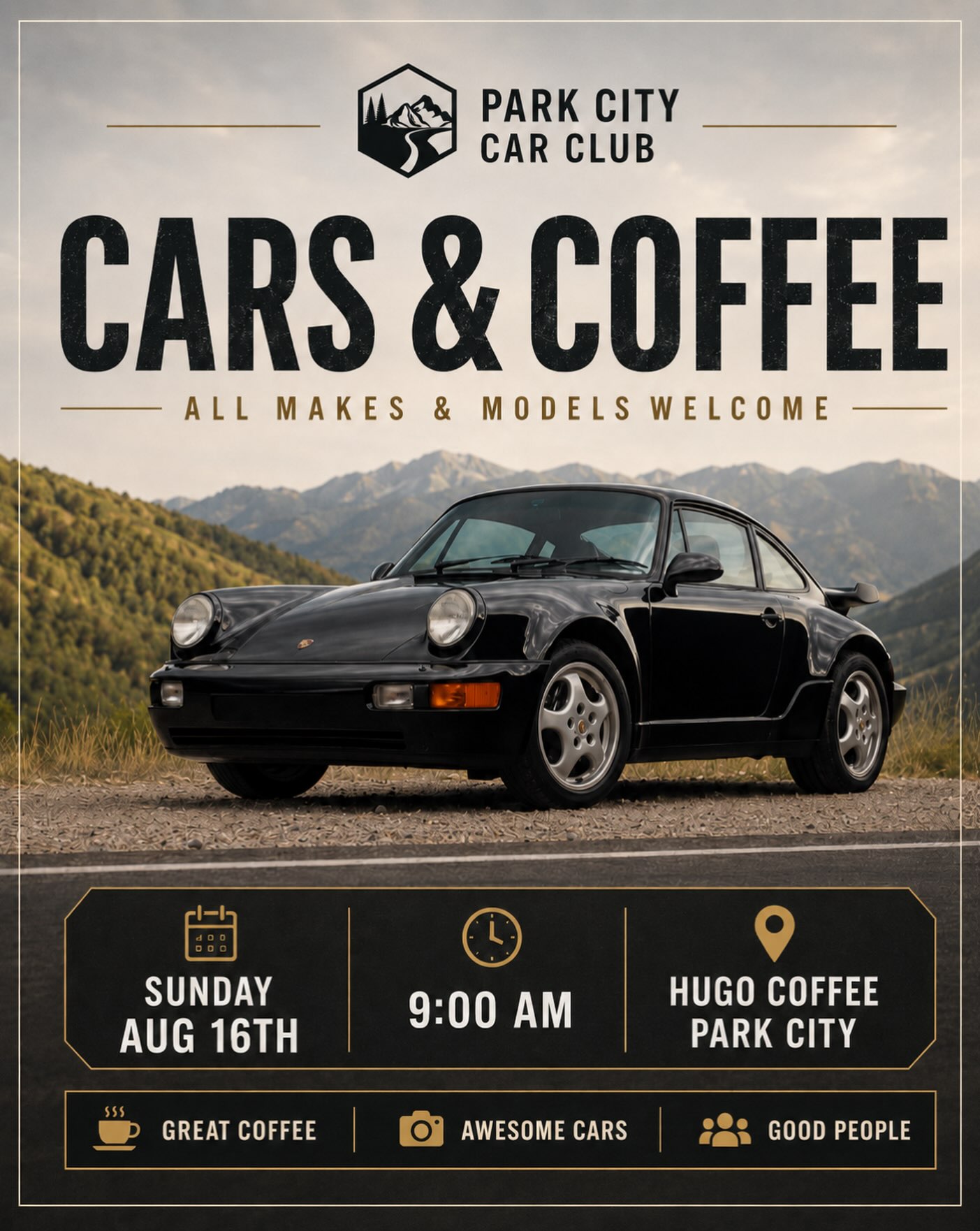 Park City Car Club Cars & Coffee