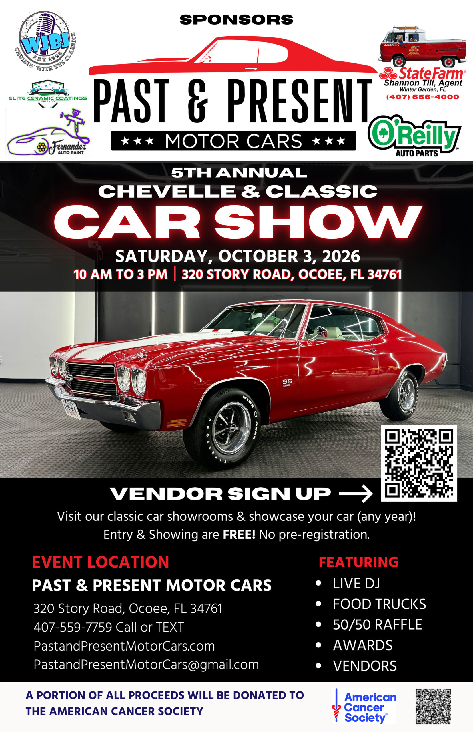 Past & Present Chevelle & Classic Car Show