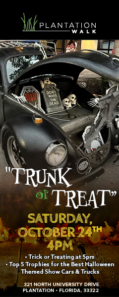 Plantation Walk Trunk or Treat Car Show