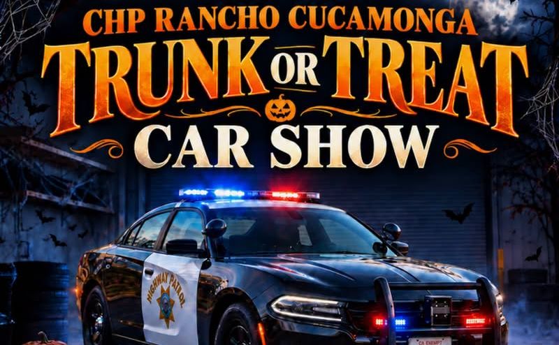 Rancho Cucamonga CHP Trunk or Treat Car Show