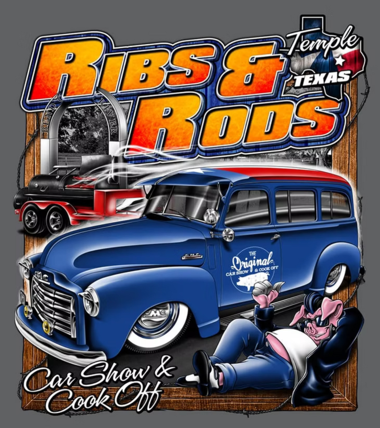Ribs & Rods Car Show and BBQ Cook Off 2026