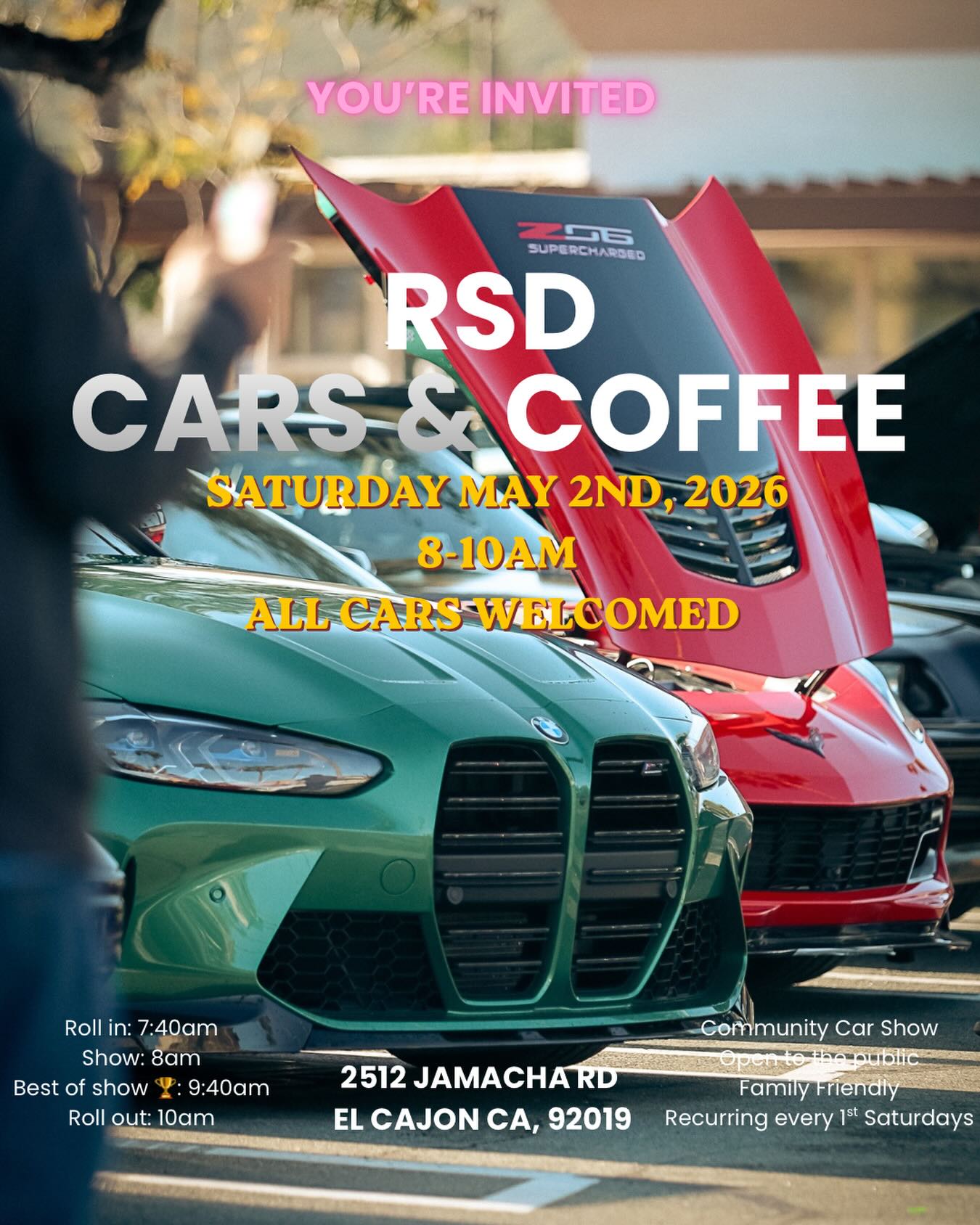 RSD Cars & Coffee — Community Car Show