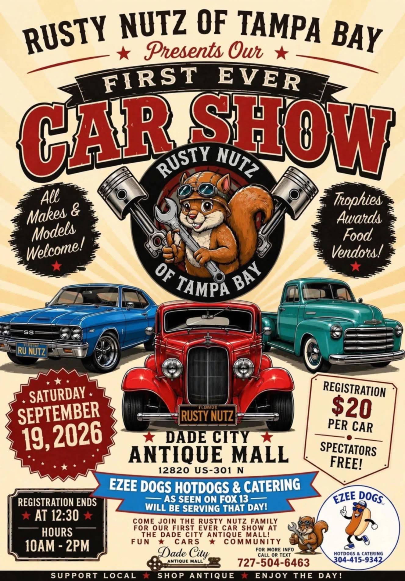 Rusty Nutz of Tampa Bay Car Show