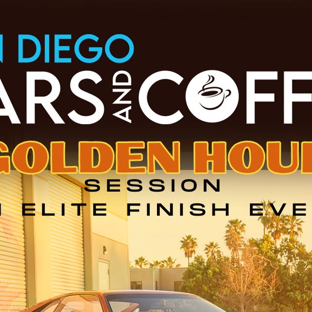 San Diego Cars & Coffee Golden Hour