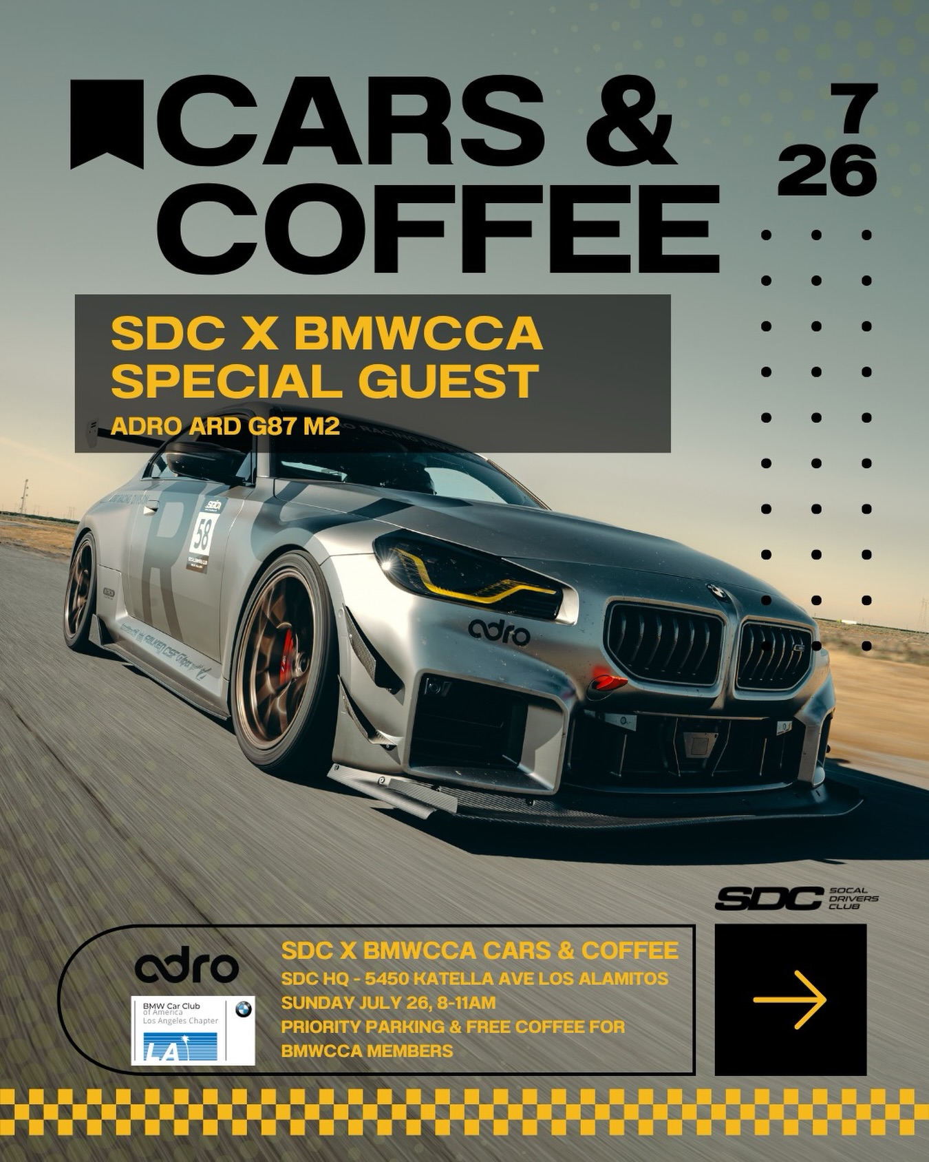 SDC x BMWCCA Cars & Coffee