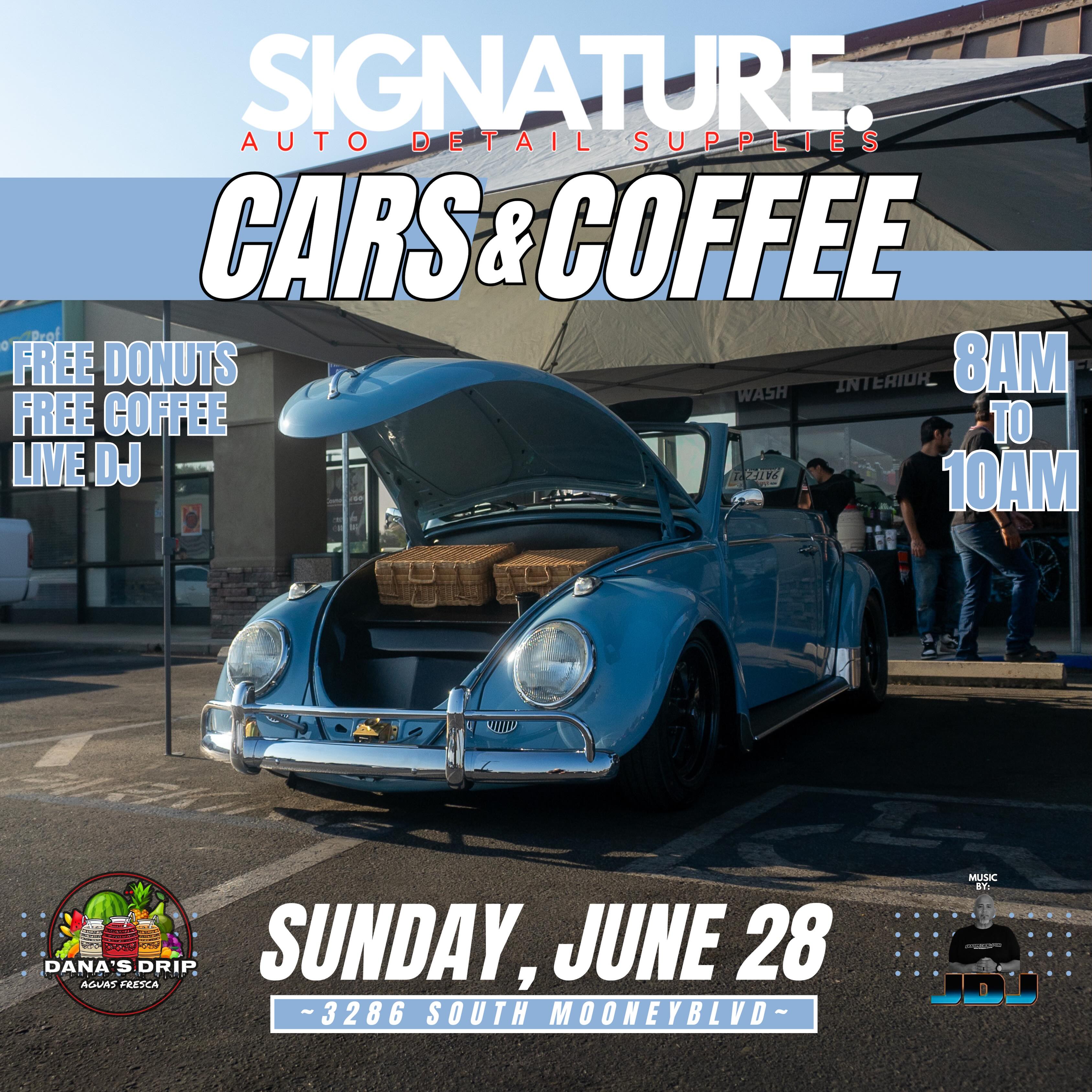 Signature Auto Detail Supplies Cars & Coffee