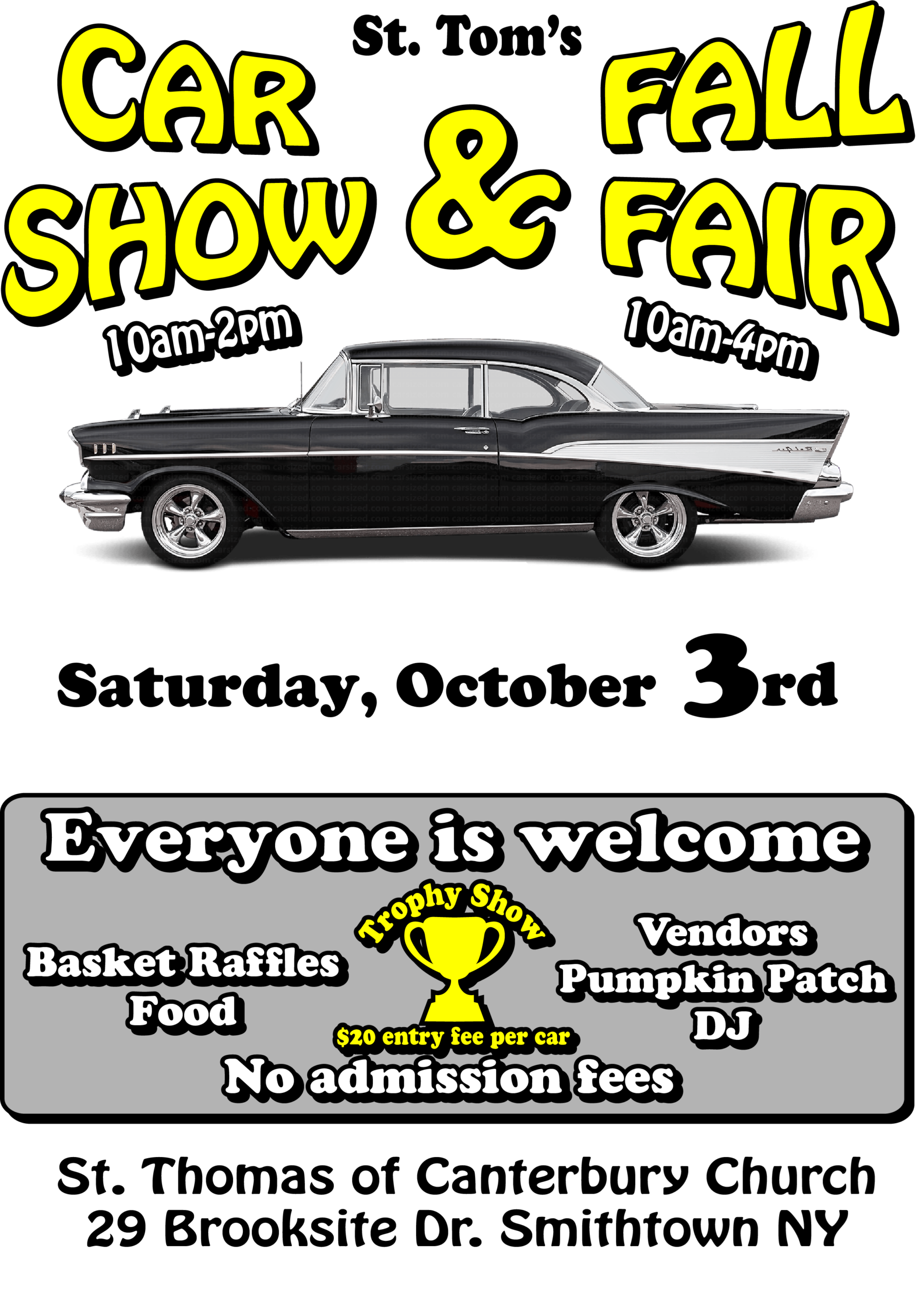 St. Tom's 2026 Car Show and Fall Fair