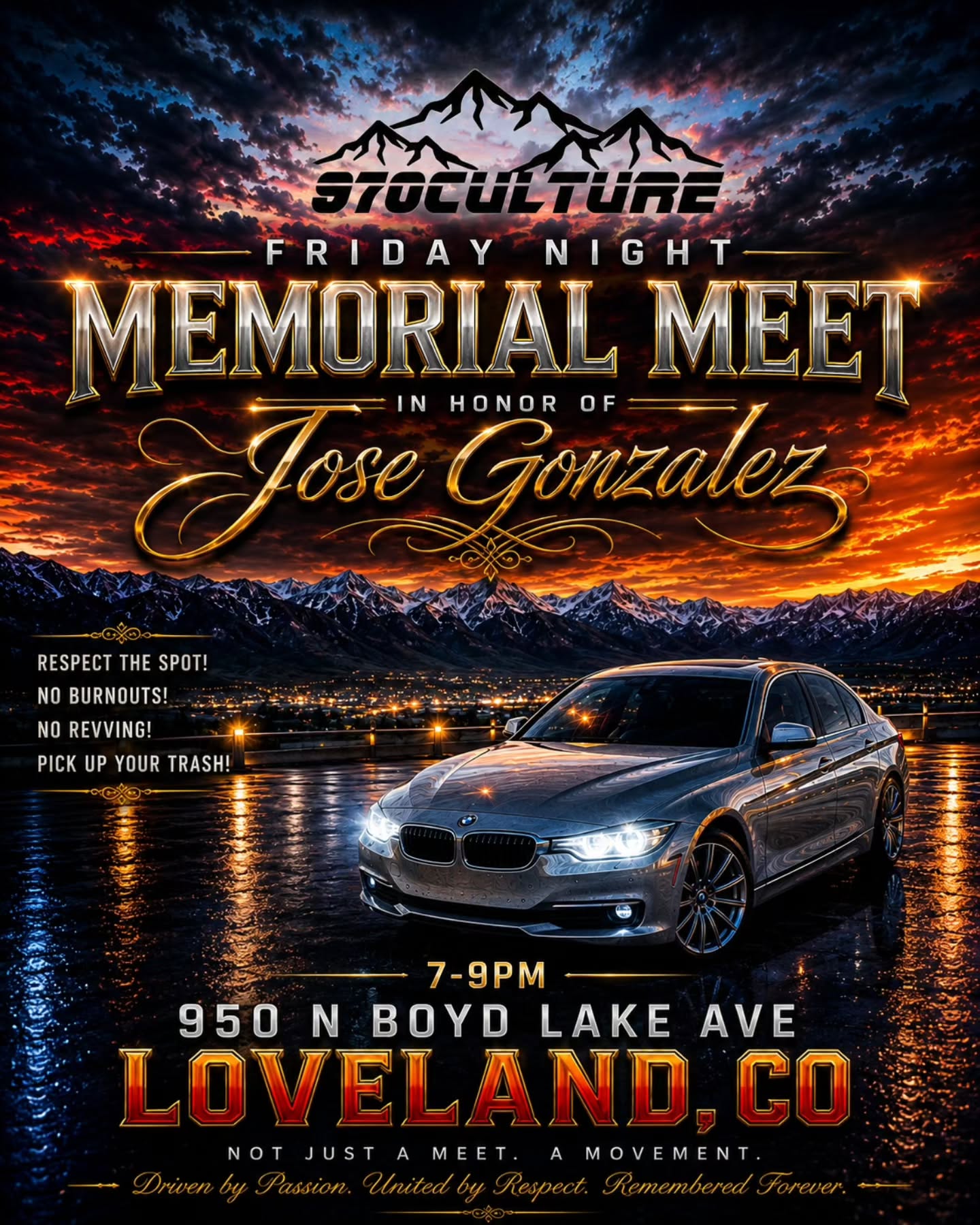 STO Culture Friday Night Memorial Meet
