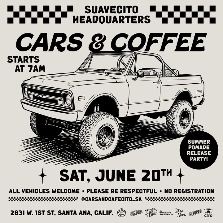 Suavecito HQ Cars & Coffee