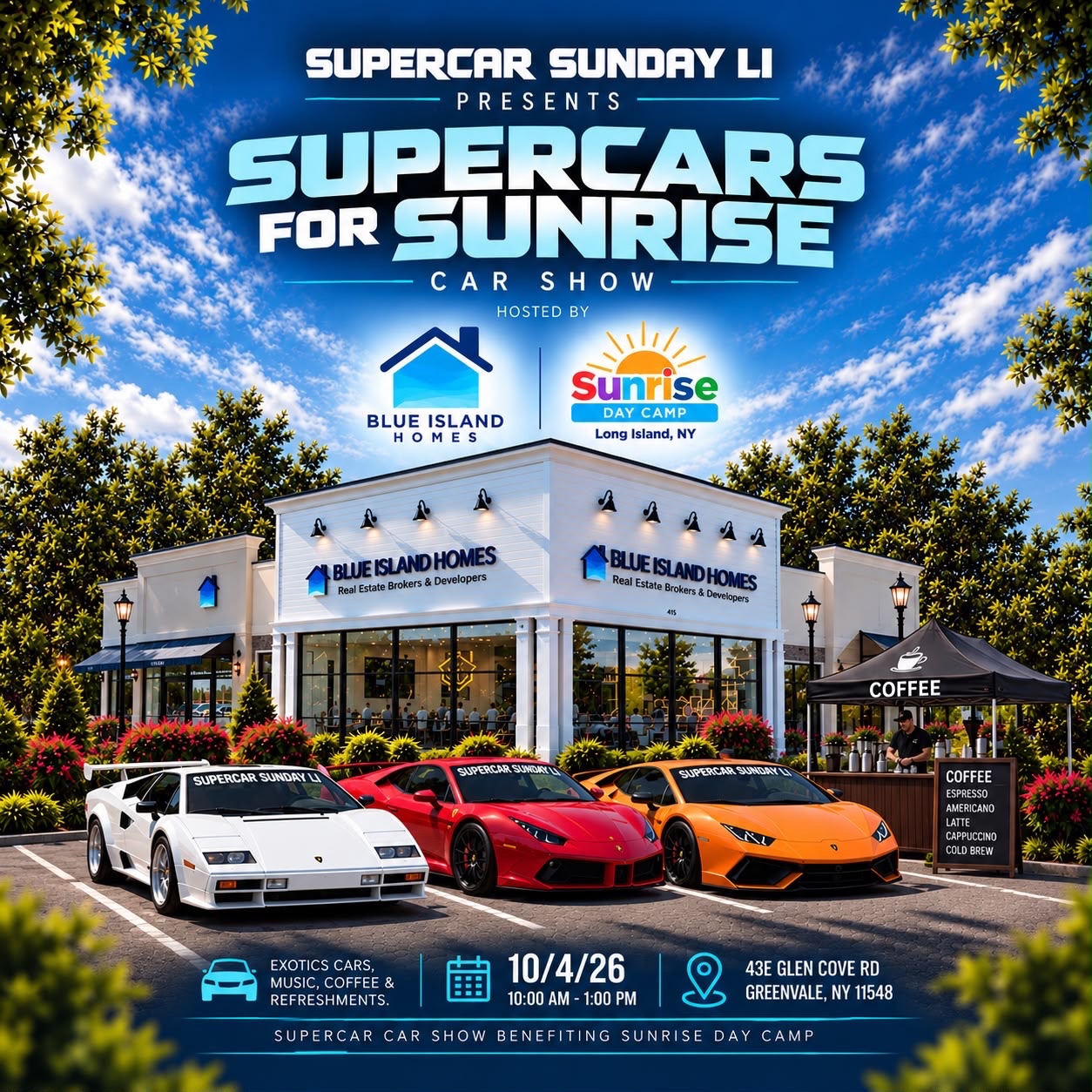 Supercars for Sunrise Car Show