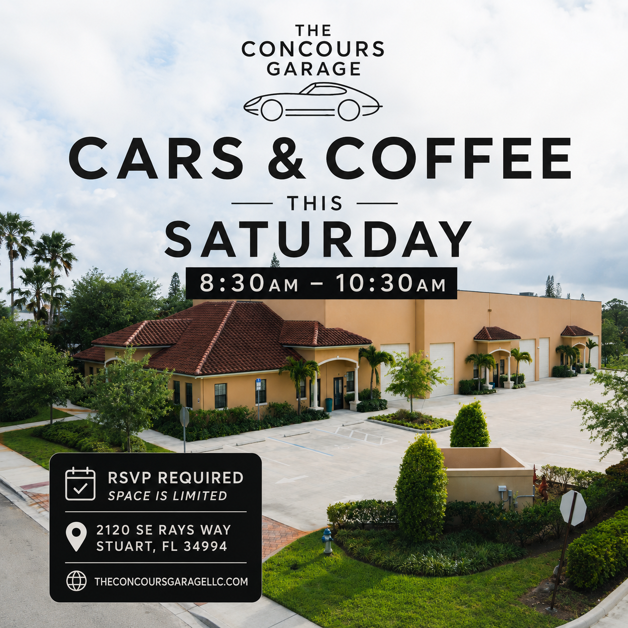 The Concours Garage Cars & Coffee