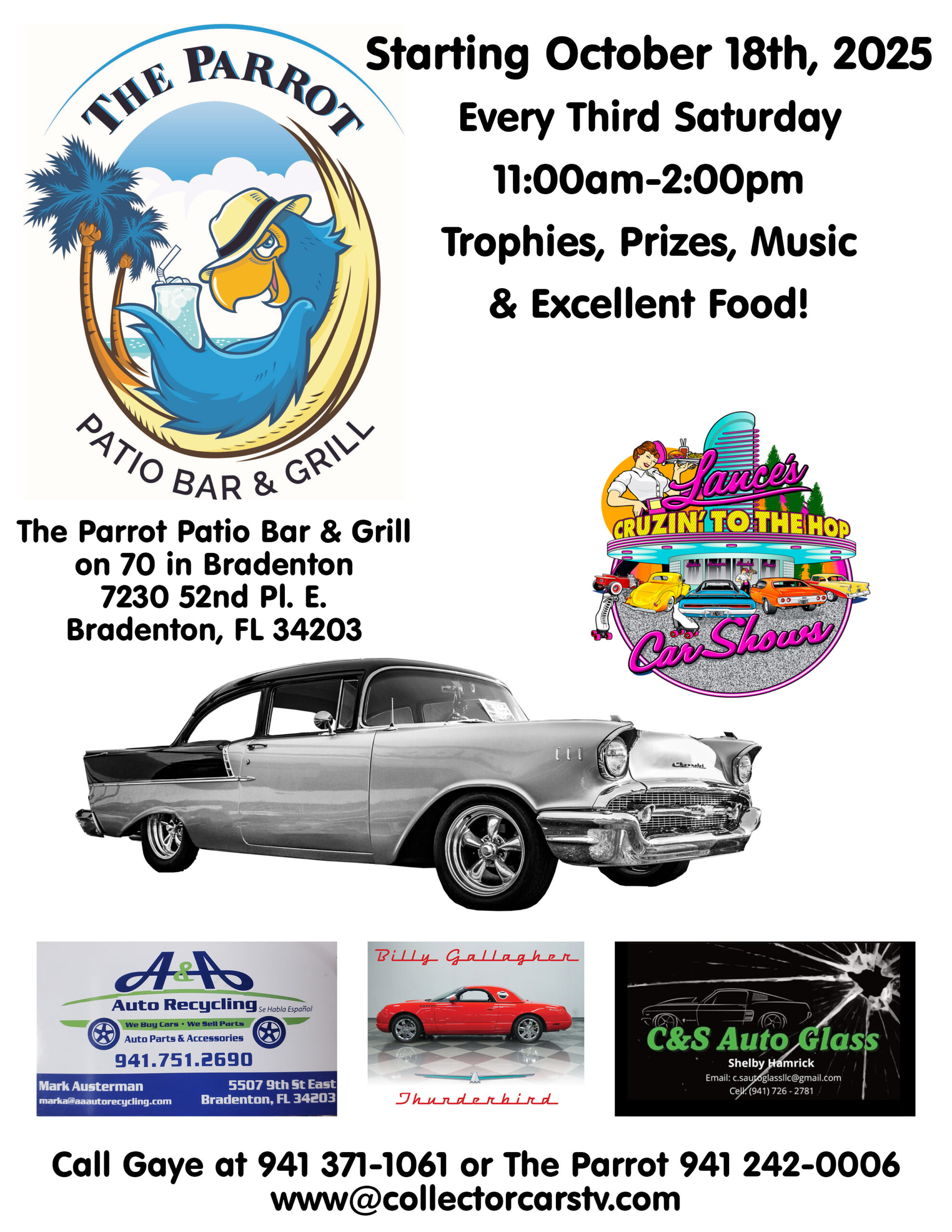 The Parrot Grill Car Show