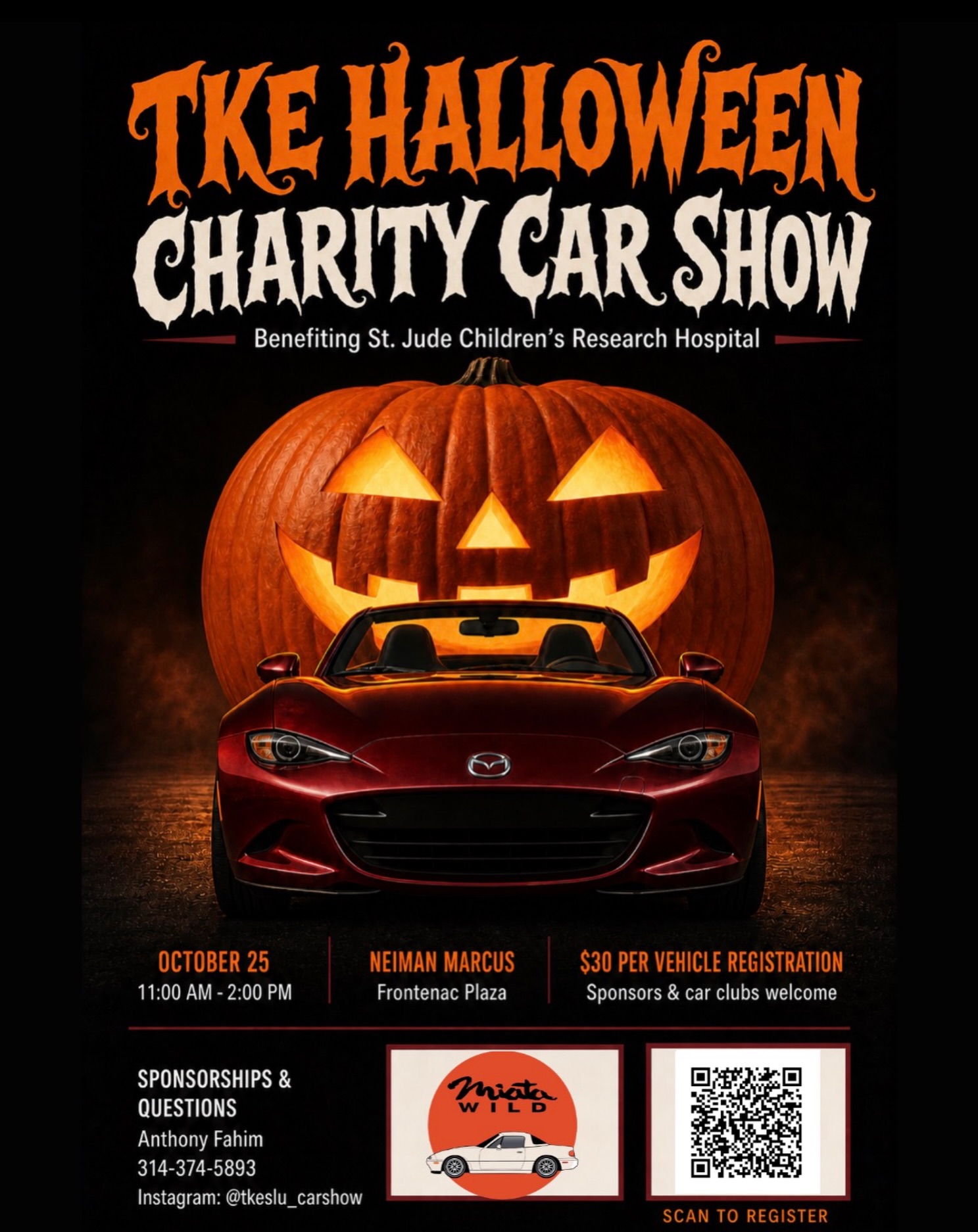 TKE Halloween Charity Car Show