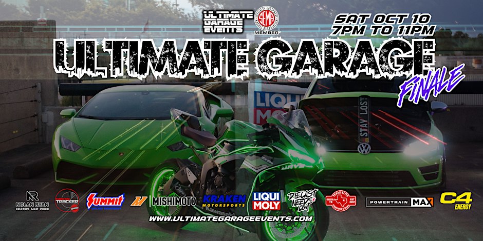 Ultimate Garage Car, Truck & Bike Showcase Finale