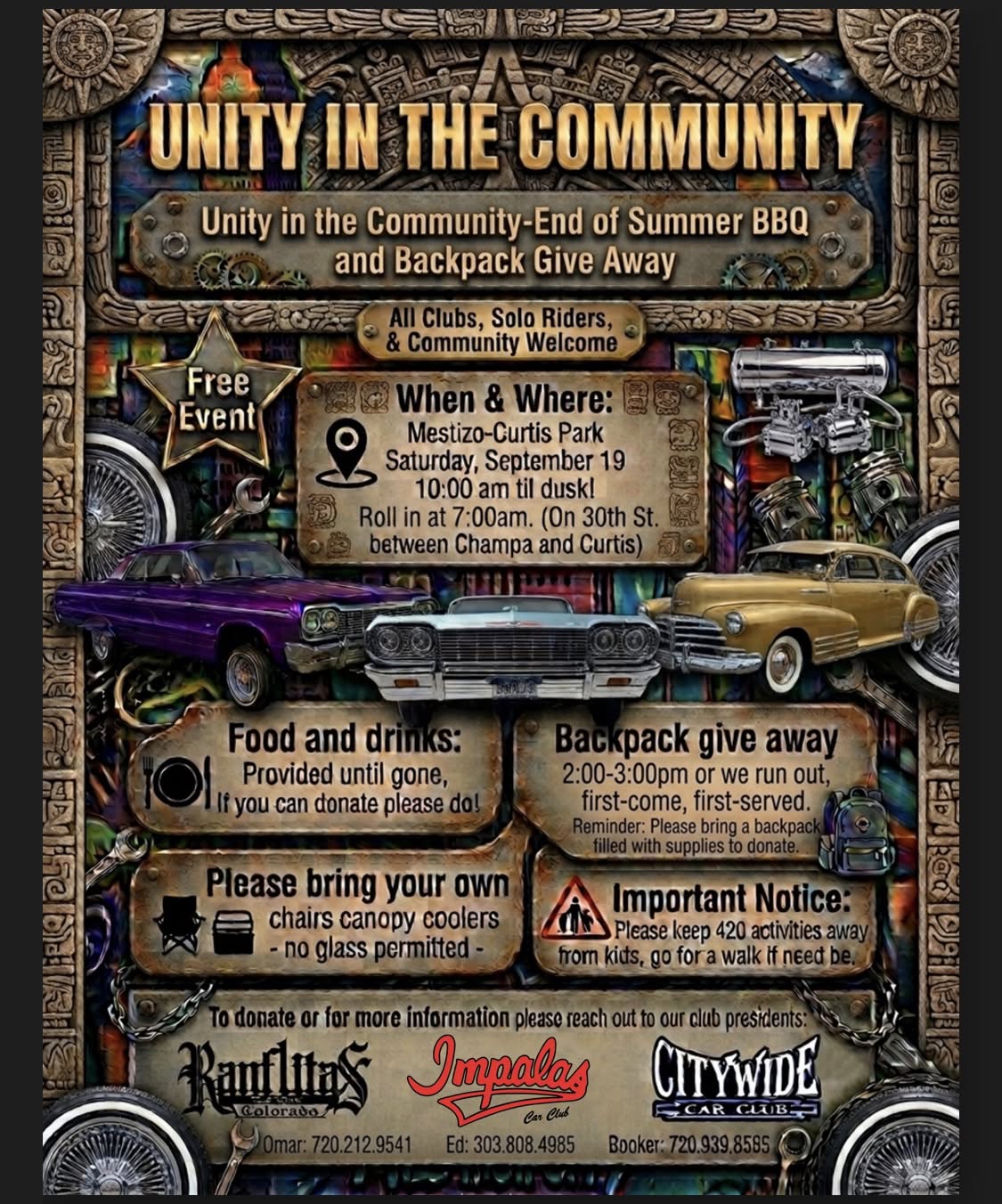 Unity in the Community End of Summer BBQ