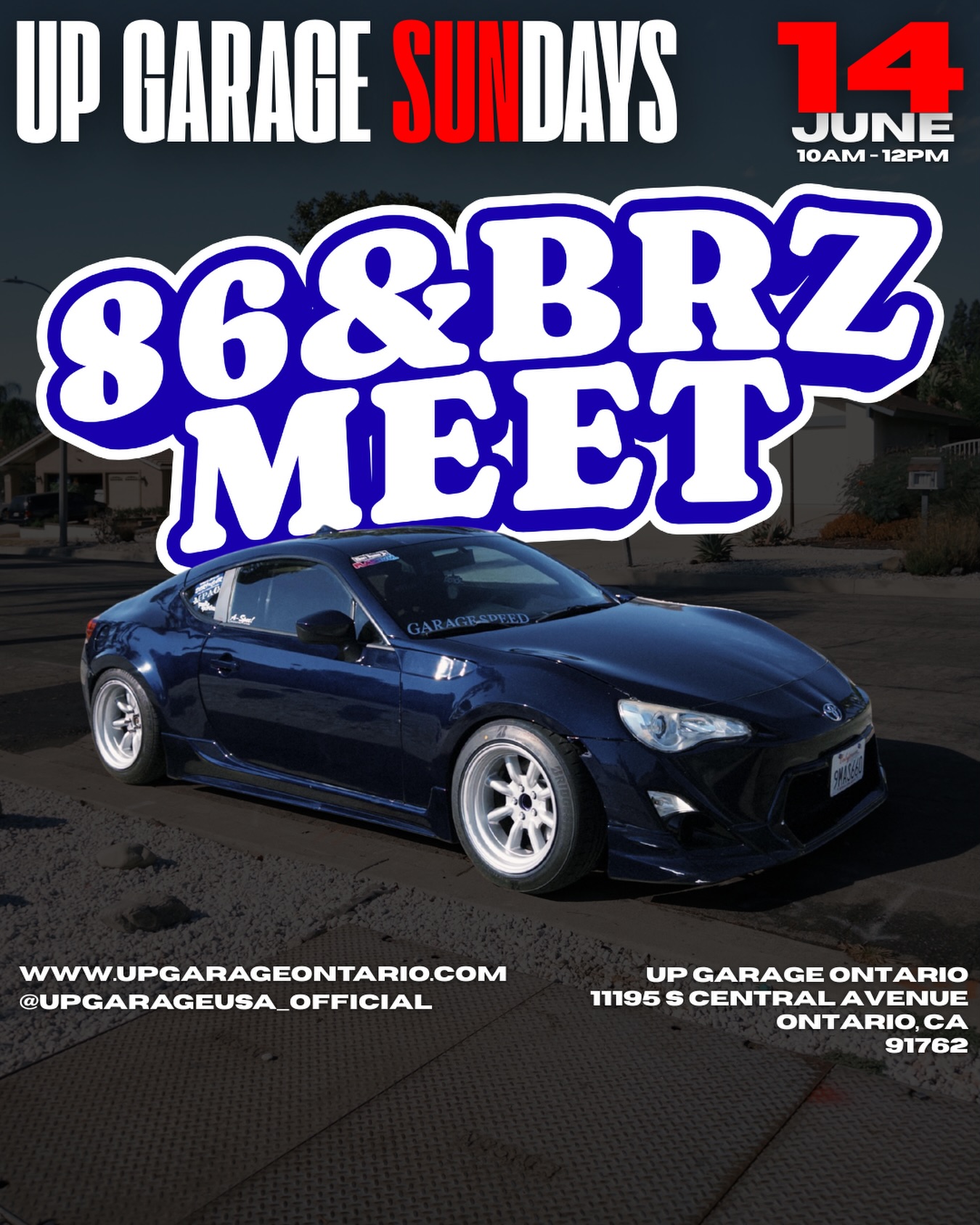 UP Garage Sundays: 86 & BRZ Meet