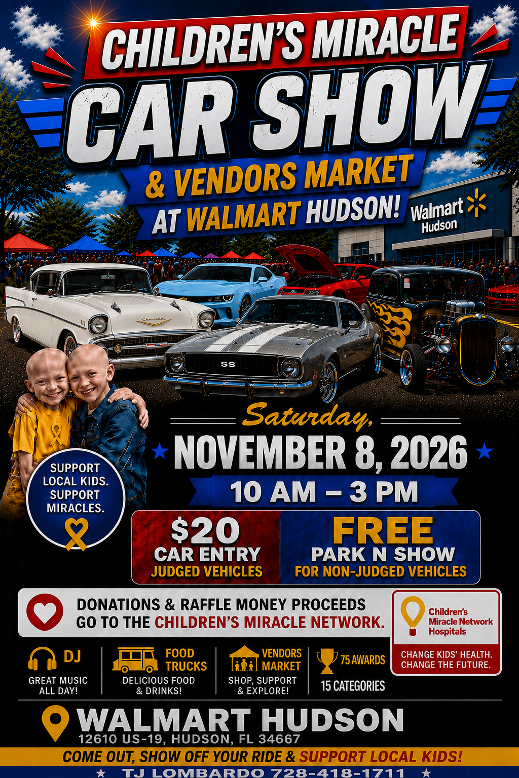 Walmart Children’s Miracle Network Car Show