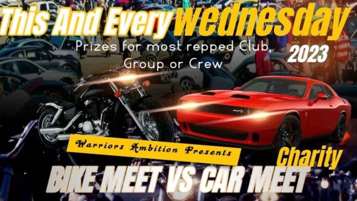 Weekly Bike vs Car Meet