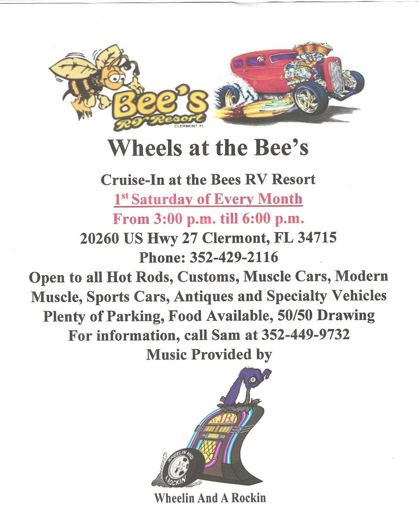 Wheels at the Bee’s