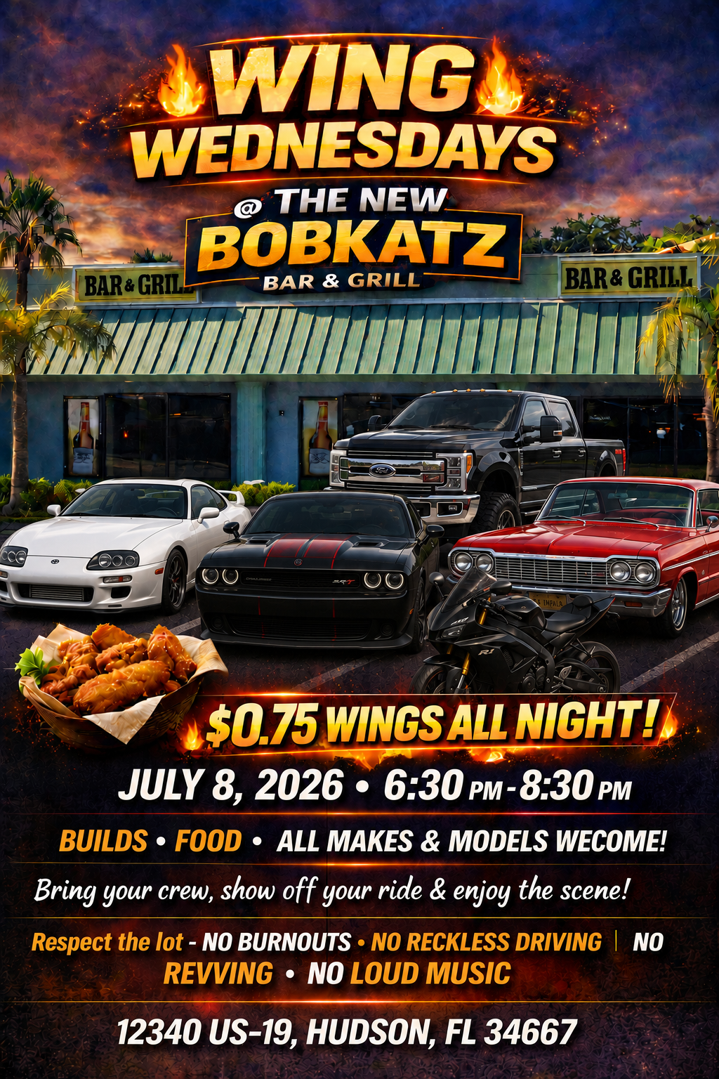 Wing Wednesday Car Meet