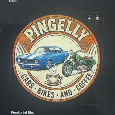 Pingelly Cars, Bikes & Coffee logo