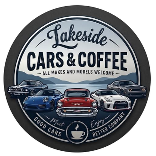 Lakeside Cars and Coffee logo