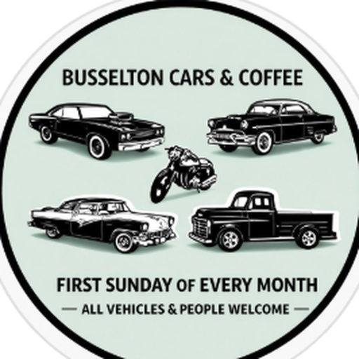 Busselton Cars and Coffee logo