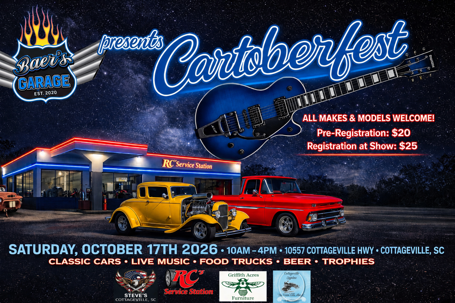 Flyer for 4th Annual Cartoberfest