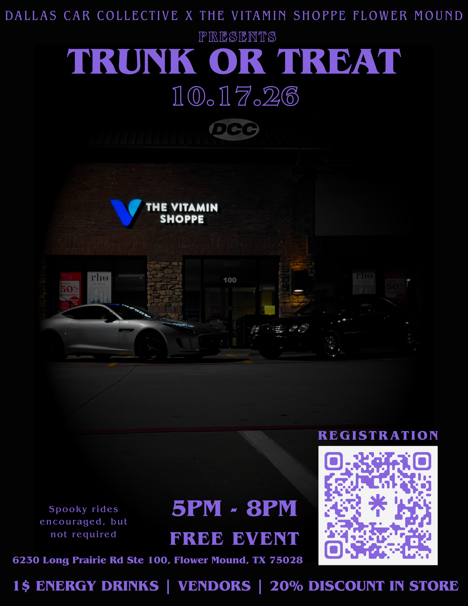 Flyer for Trunk or Treat