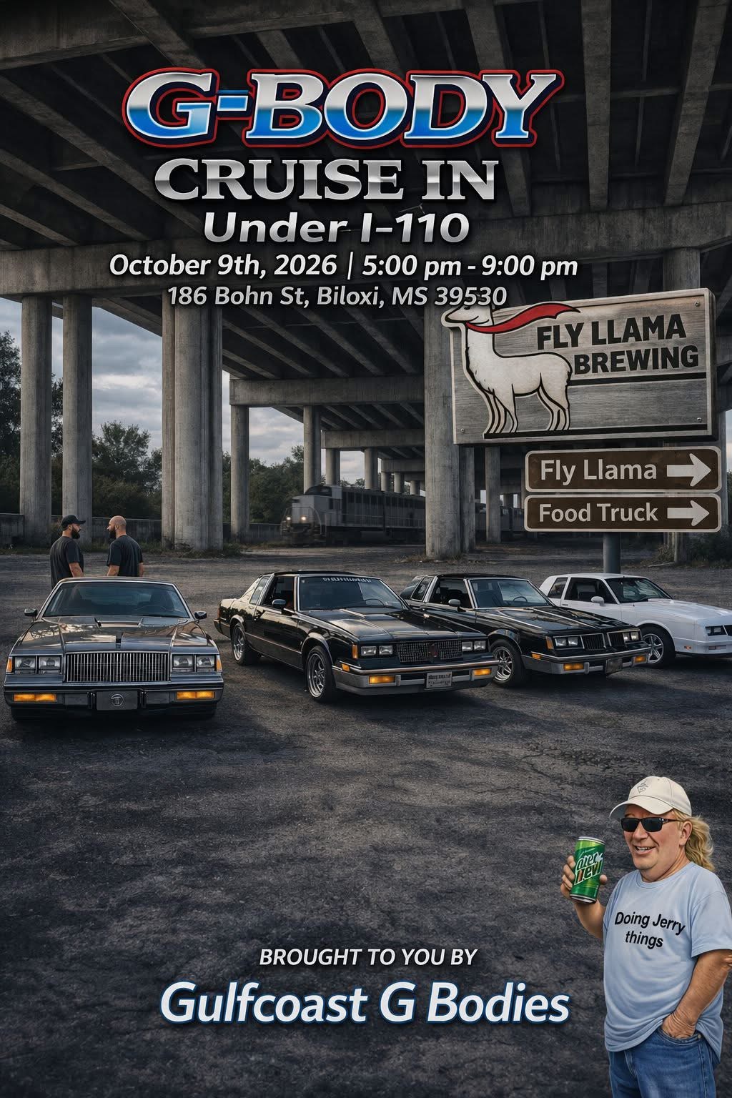 Flyer for G-BODY CRUISE IN Under I-110