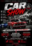 Car Show - Redemption Outreach Church flyer