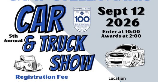 5th Annual Car & Truck Show flyer