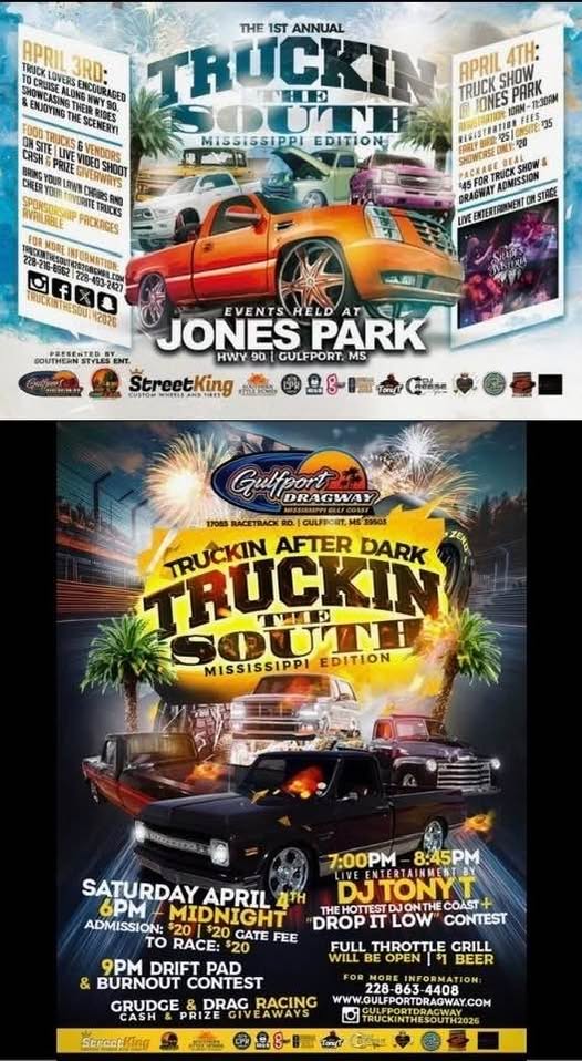 Flyer for Truckin' Thru Mississippi Edition