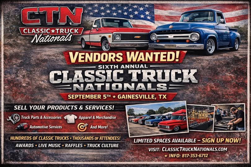 Sixth Annual Classic Truck Nationals flyer