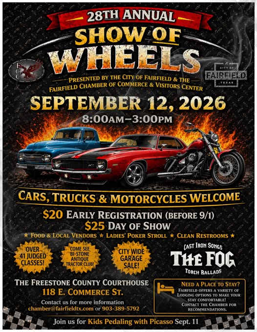 28th Annual Show of Wheels flyer