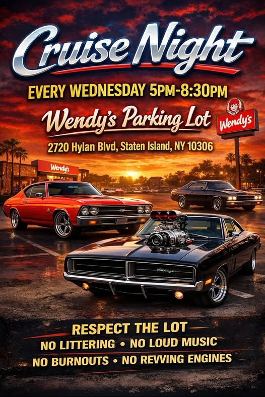 Flyer for Cruise Night