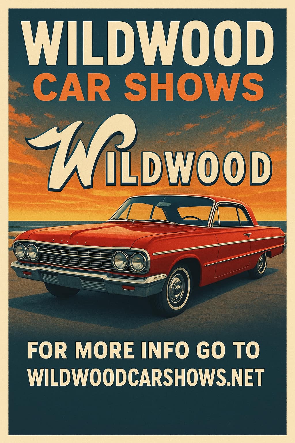 Wildwood Car Shows flyer