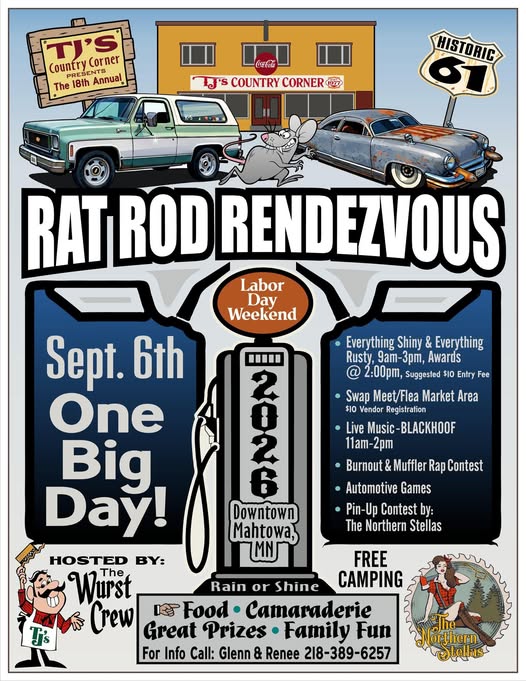 Rat Rod Rendezvous - 18th Annual flyer