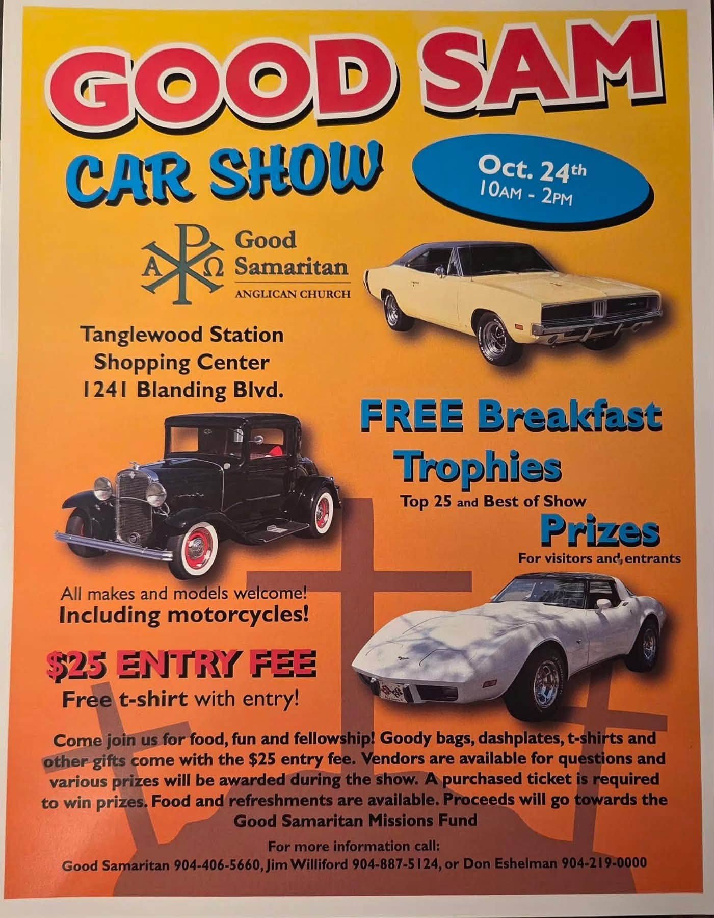 Flyer for Good Sam Car Show