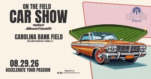 On the Field Car Show flyer